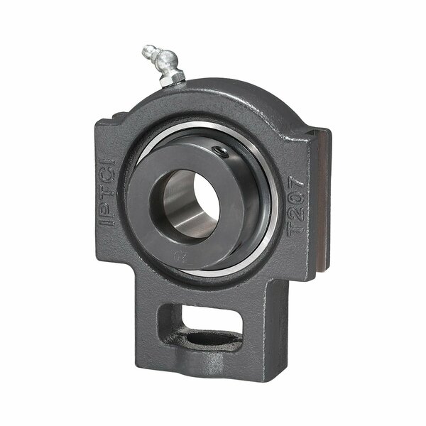 Iptci Take Up Ball Bearing Mounted Unit, 1.375 in Bore, Eccentric Collar Locking NAT207-22